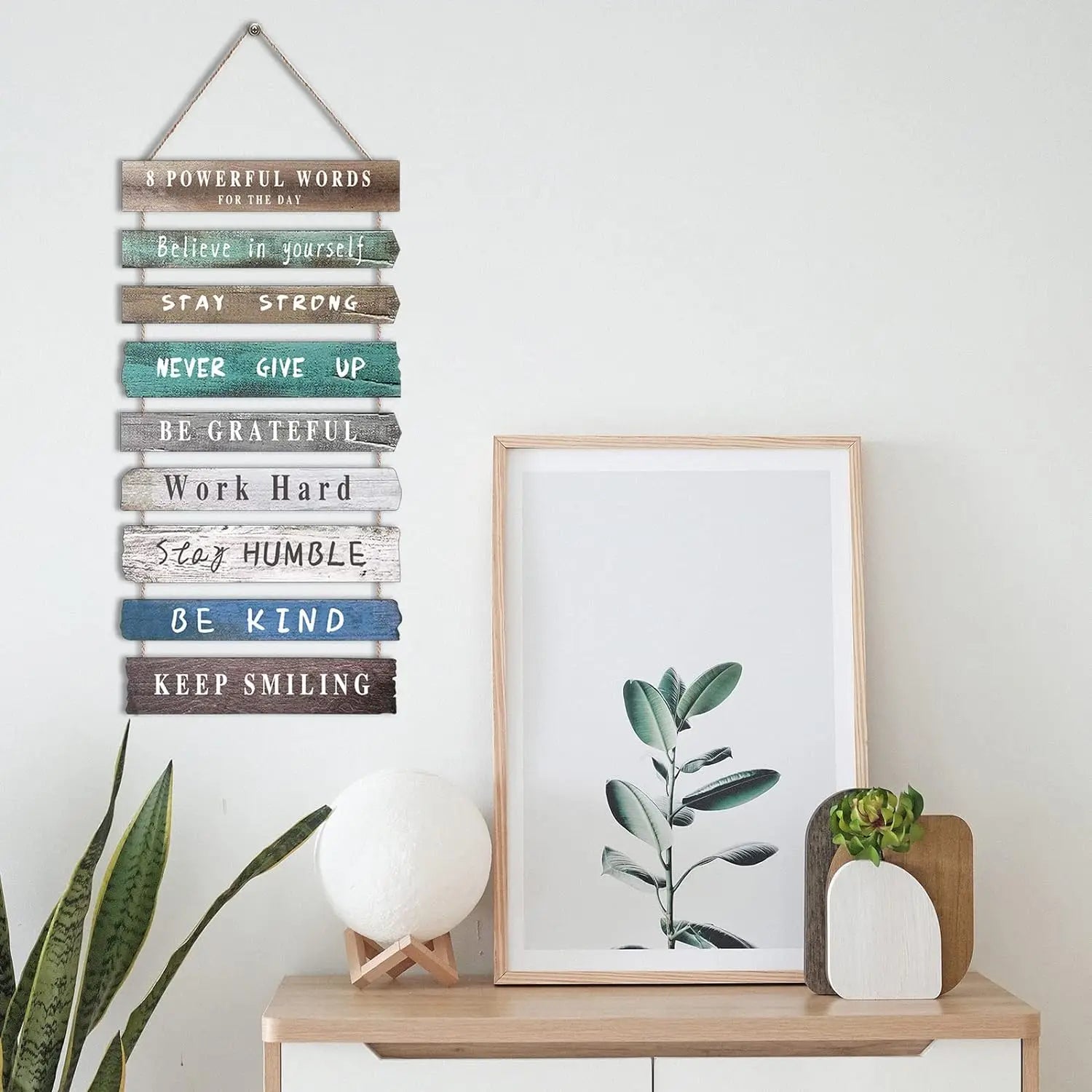 Inspirational Wall Art Decor for Office,  Home Living Room Bedroom